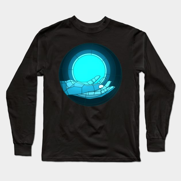 Inner Glow Long Sleeve T-Shirt by MysticCollage